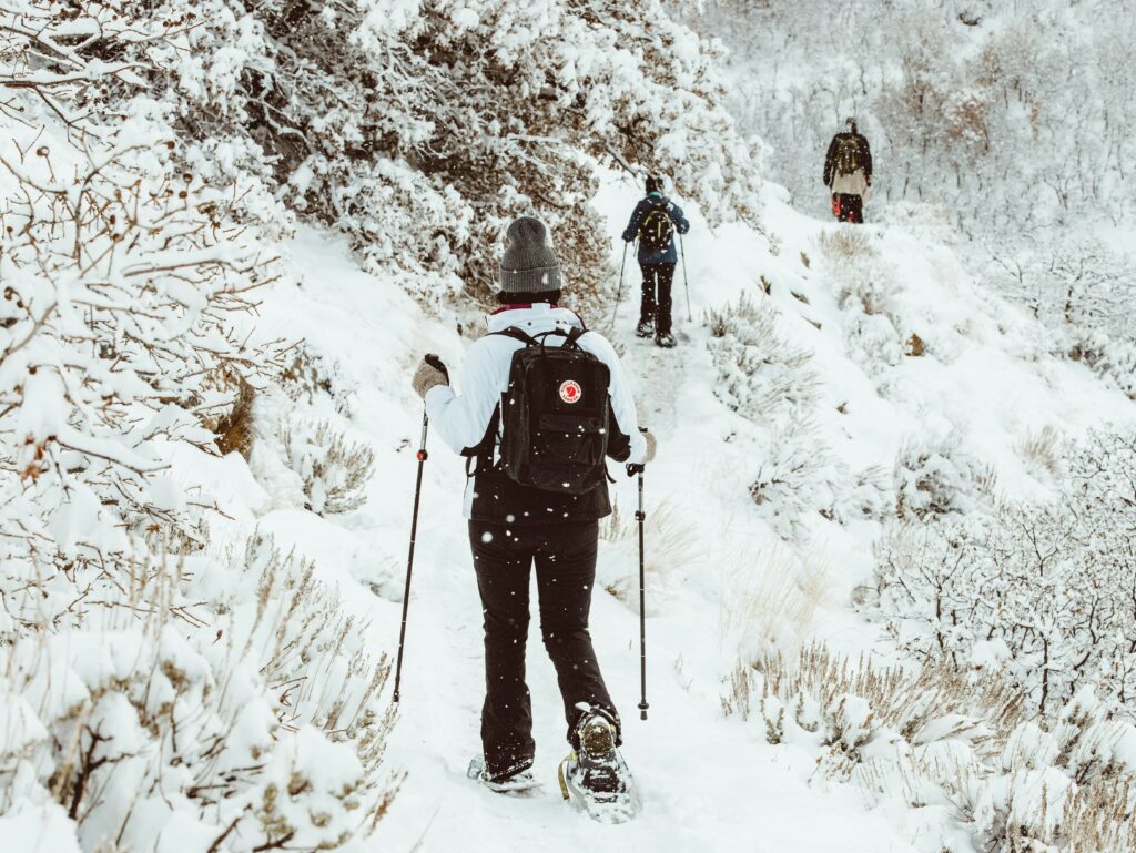 Snowshoeing in Utah